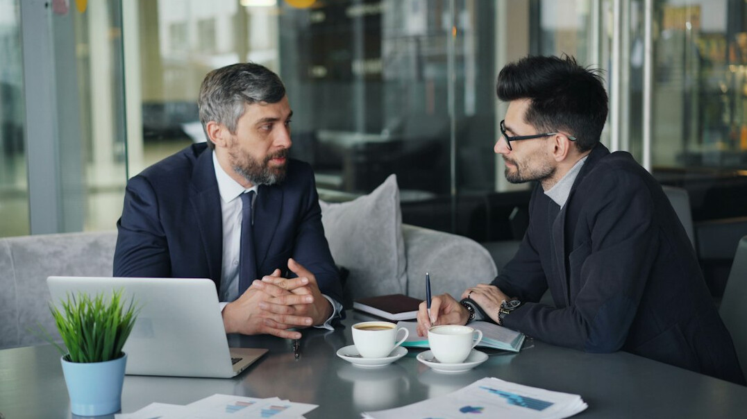 business team meeting discussion